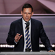 Peter Thiel giving a speech in July at the Republican National Convention in Cleveland, Ohio (Photo by Alex Wong/Getty Images)